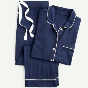 J.CREW PAJAMAS: DREAMY SHORT-SLEEVE CROPPED SET